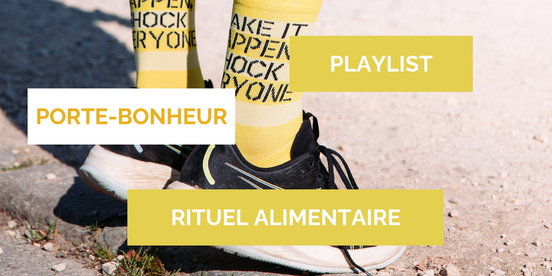 Les superstitions des coureurs avant une course