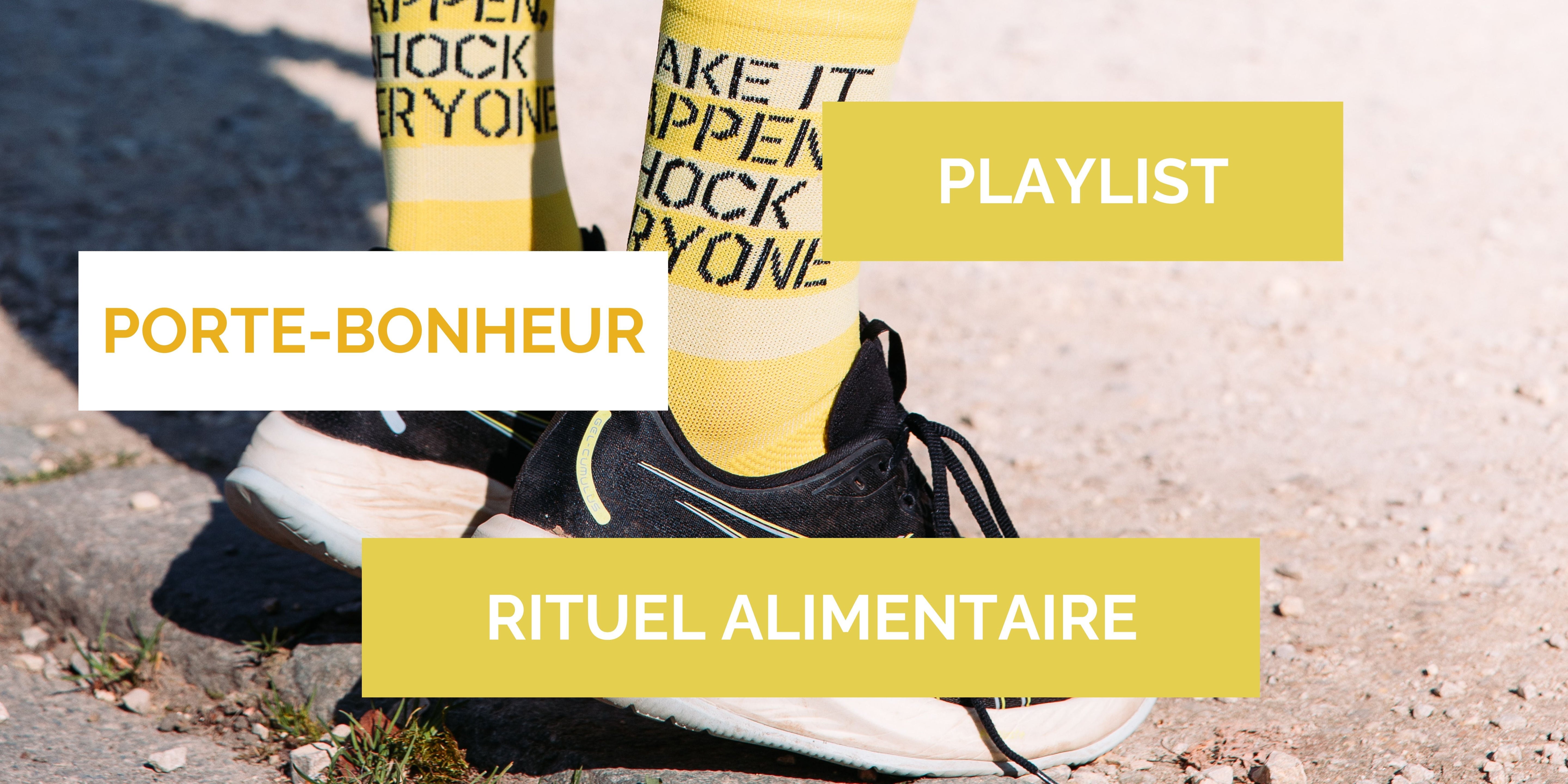 Les superstitions des coureurs avant une course